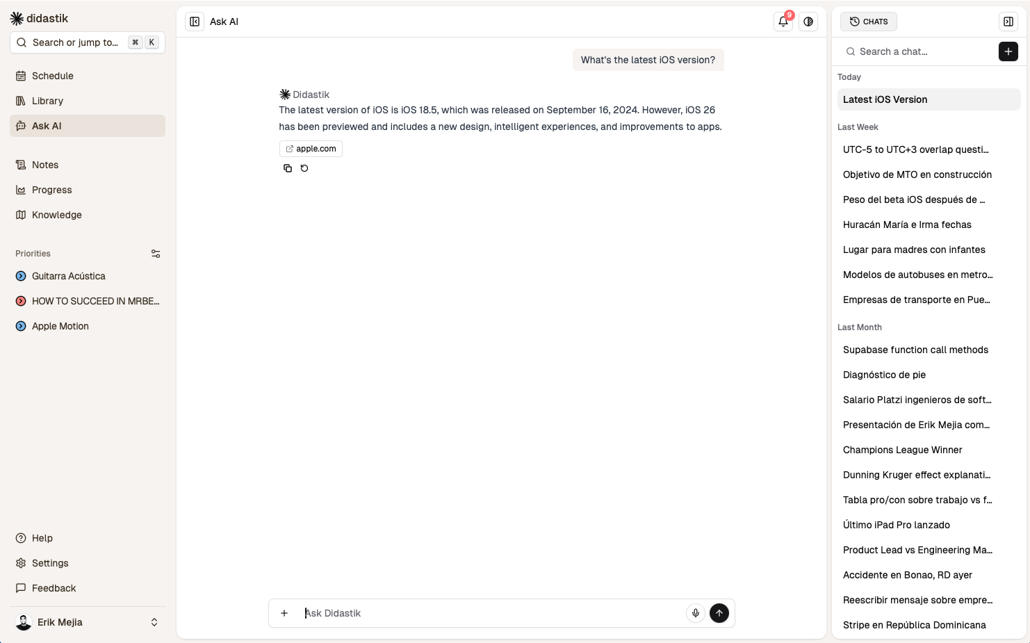 Ask AI