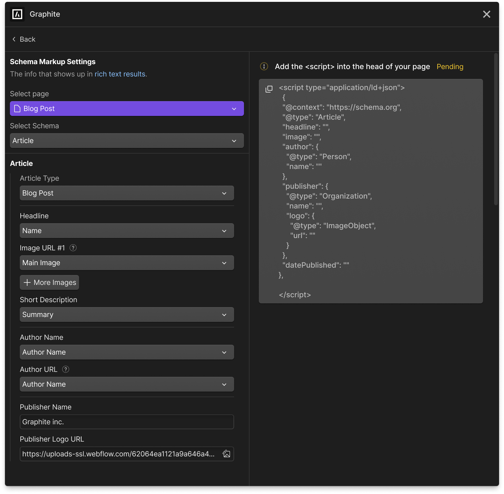 Schema dynamic